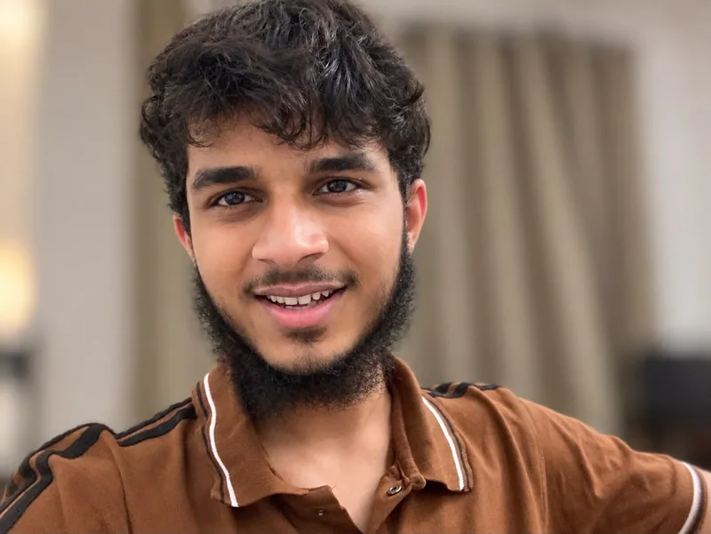 Portrait of Huzaifa Gulzar Shaikh